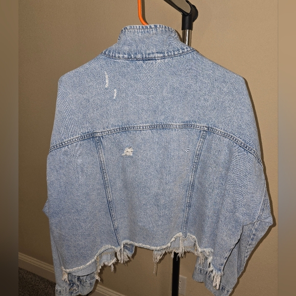 Cropped denim jacket - XL - Picture 2 of 2